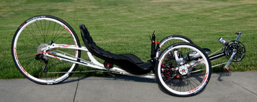 Photo of vortex trike from the right side