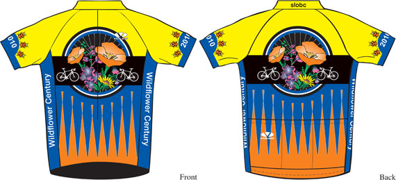 Image of the 2010 Wildflower jersey